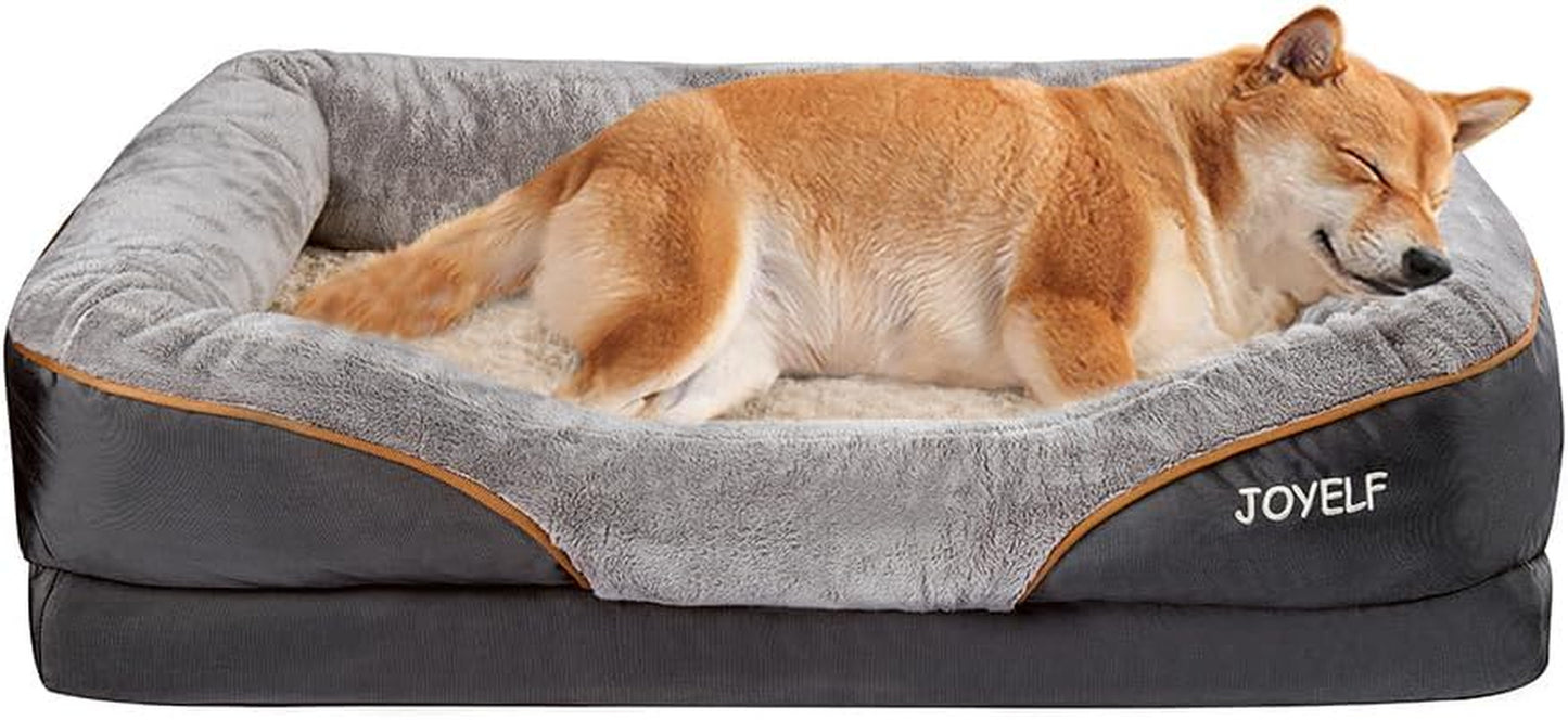 Large Memory Foam Dog Bed