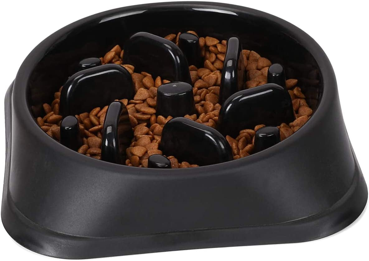 Eco-Friendly Slow Feed Dog Bowl - Non-Toxic Design to Prevent Choking and Bloat