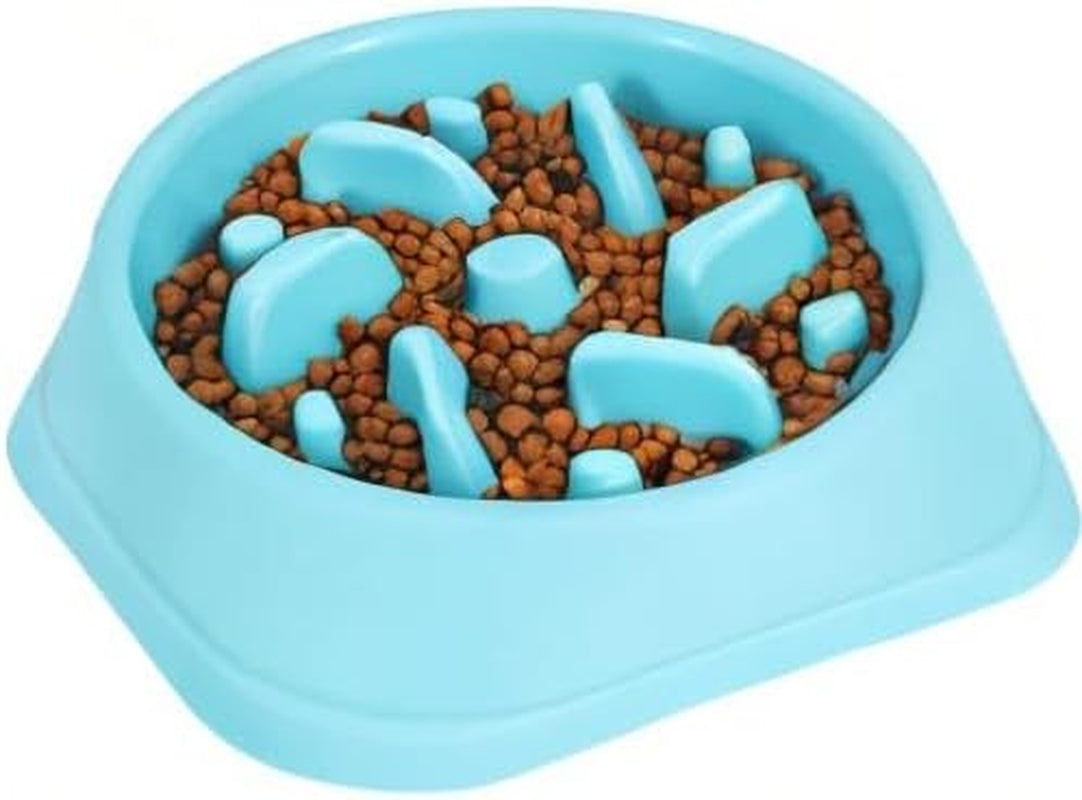 Eco-Friendly Slow Feed Dog Bowl - Non-Toxic Design to Prevent Choking and Bloat