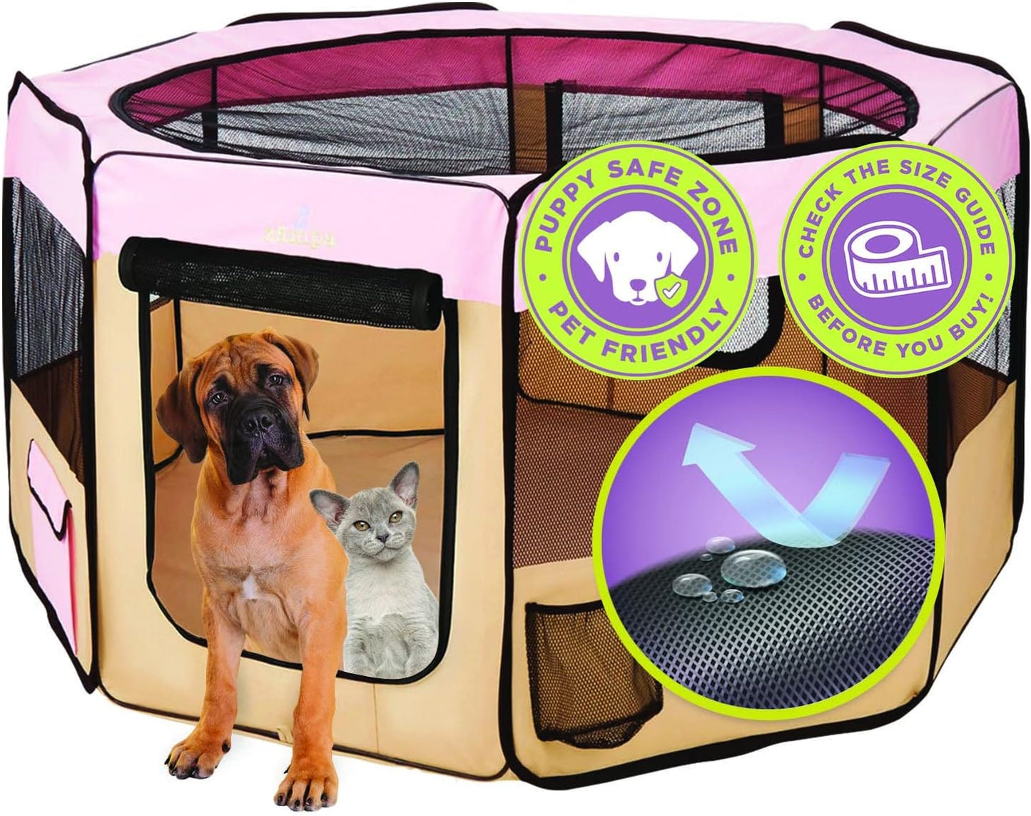  Playpen for Dogs and Cat