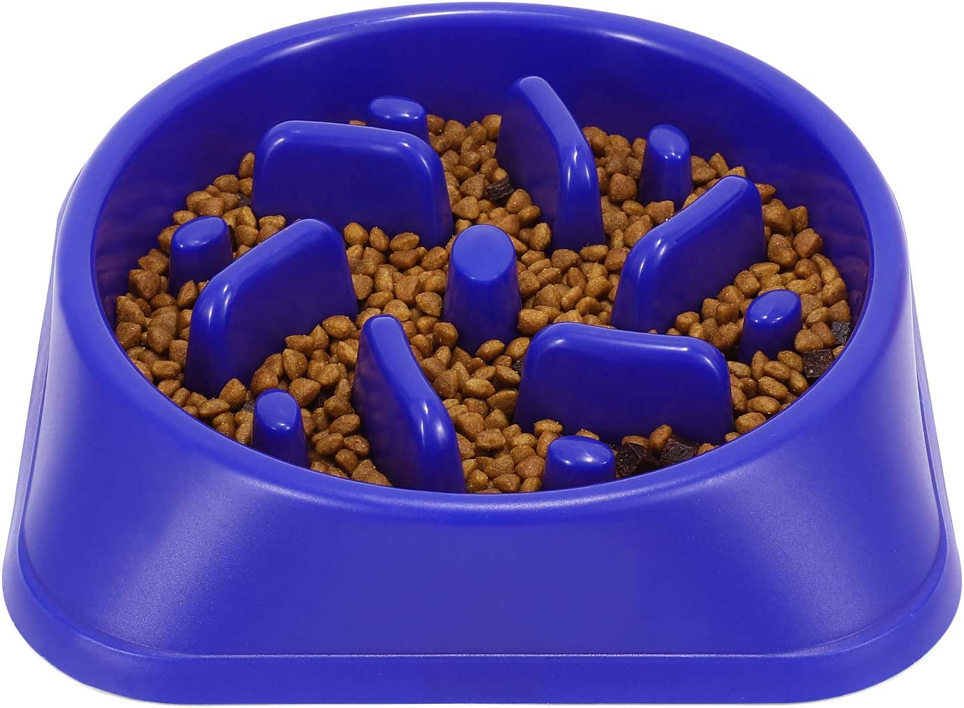 Eco-Friendly Slow Feed Dog Bowl - Non-Toxic Design to Prevent Choking and Bloat