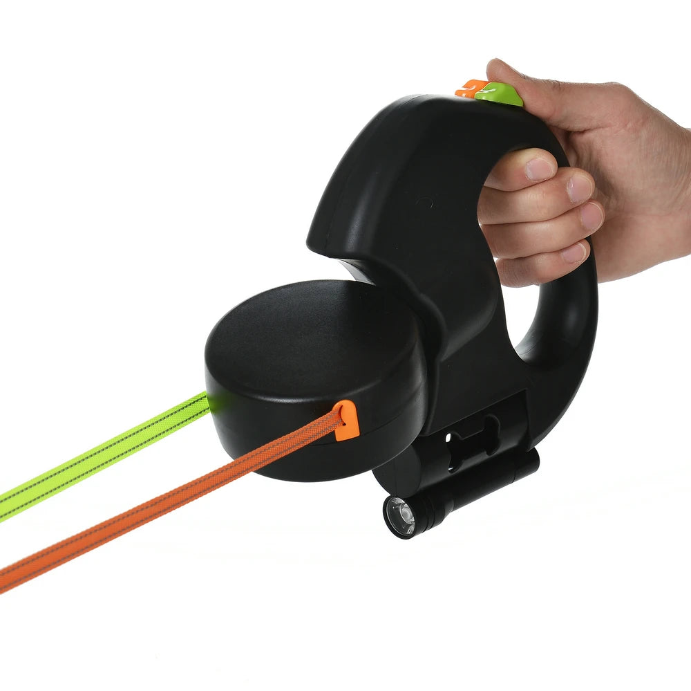 3M Retractable Dog Leash with Lights