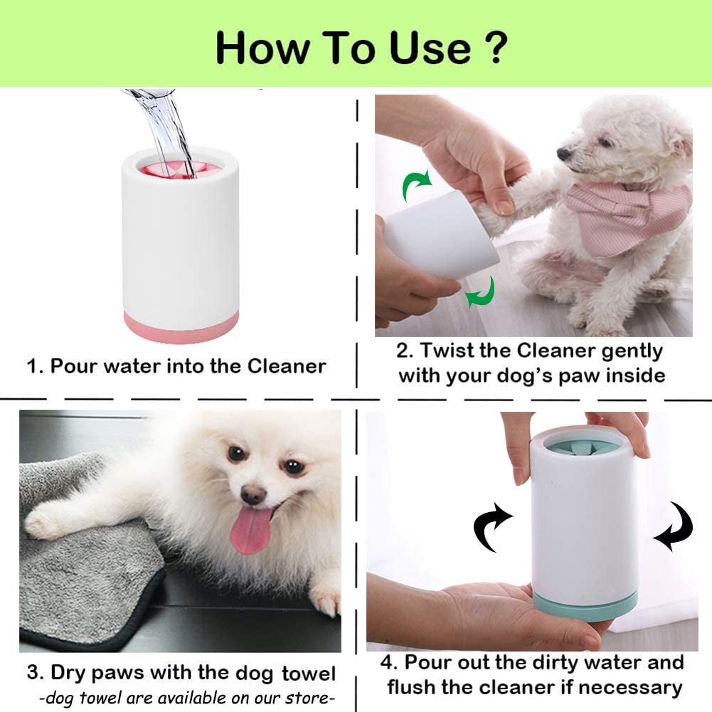 Portable Pet Foot Cleaning Cup 