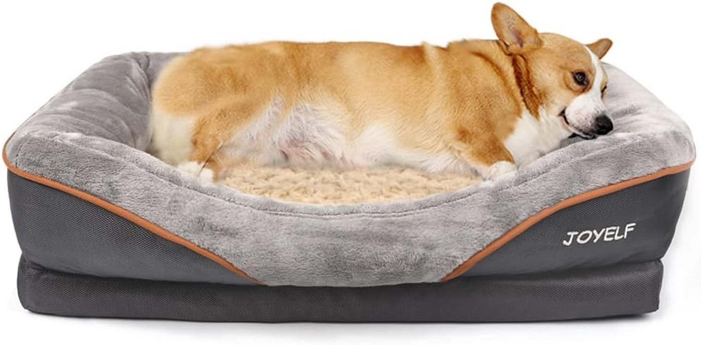 Large Memory Foam Dog Bed