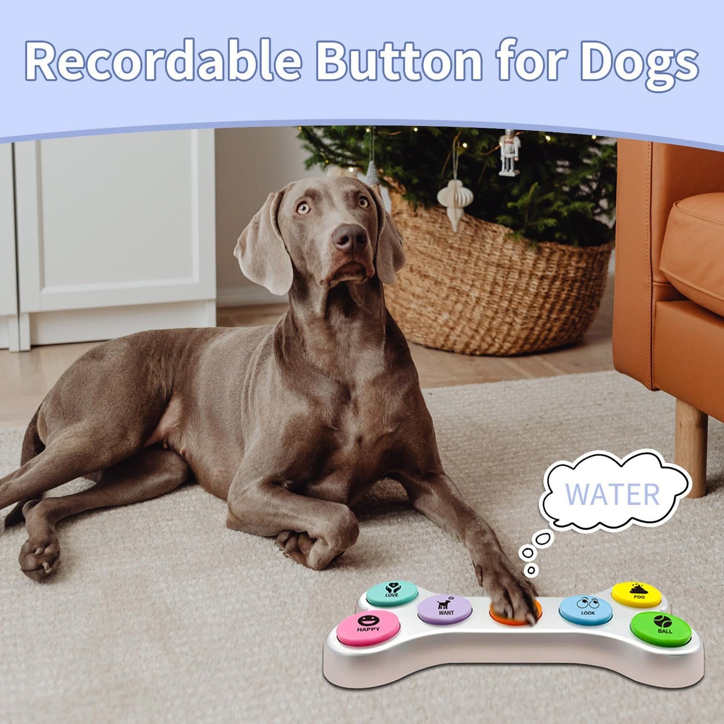 7-Colour Voice Recording Button